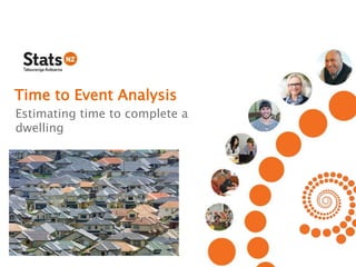 Time to Event Analysis
Estimating time to complete a
dwelling
 