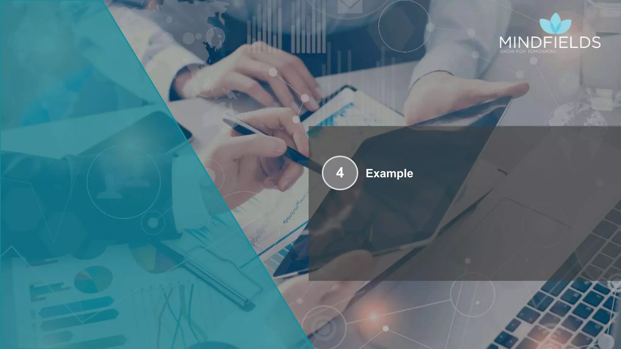 © 2020 Mindﬁelds. All rights reserved. STRICTLY PRIVATE AND CONFIDENTIAL
Example4
14
 