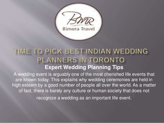 Time To Pick Best Indian Wedding Planners In Toronto