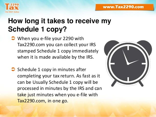 time to renew form 2290 heavy vehicle use tax for 2016 17 irs form 2290 schedule 1