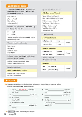 Time To Talk Elementary A1 SB slide share | PDF