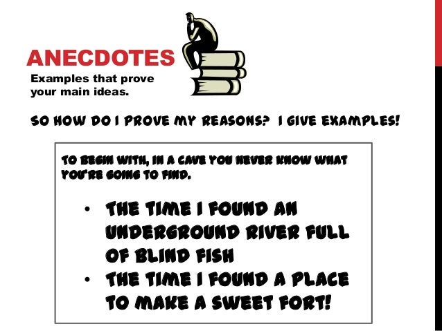 Examples of Anecdotes