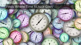 Finds Where Time REALLY Goes
 