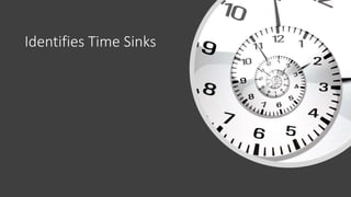 Identifies Time Sinks
 