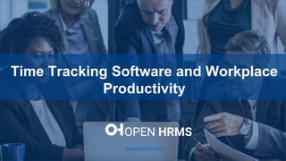 How to Configure Product Variant
Price in Odo V12
OPEN HRMS
Time Tracking Software and Workplace
Productivity
www.openhrms.com
 