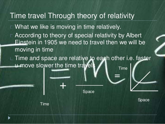 Time Travel Using Theory Of Relativity Time Travel Using Theory Of Relativity