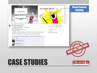 CASE STUDIES
Visual Content
Seeding
 
