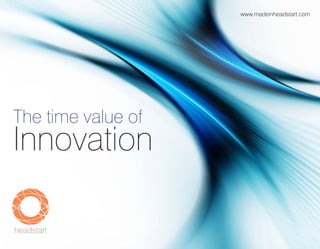 About Us: Time value of innovation