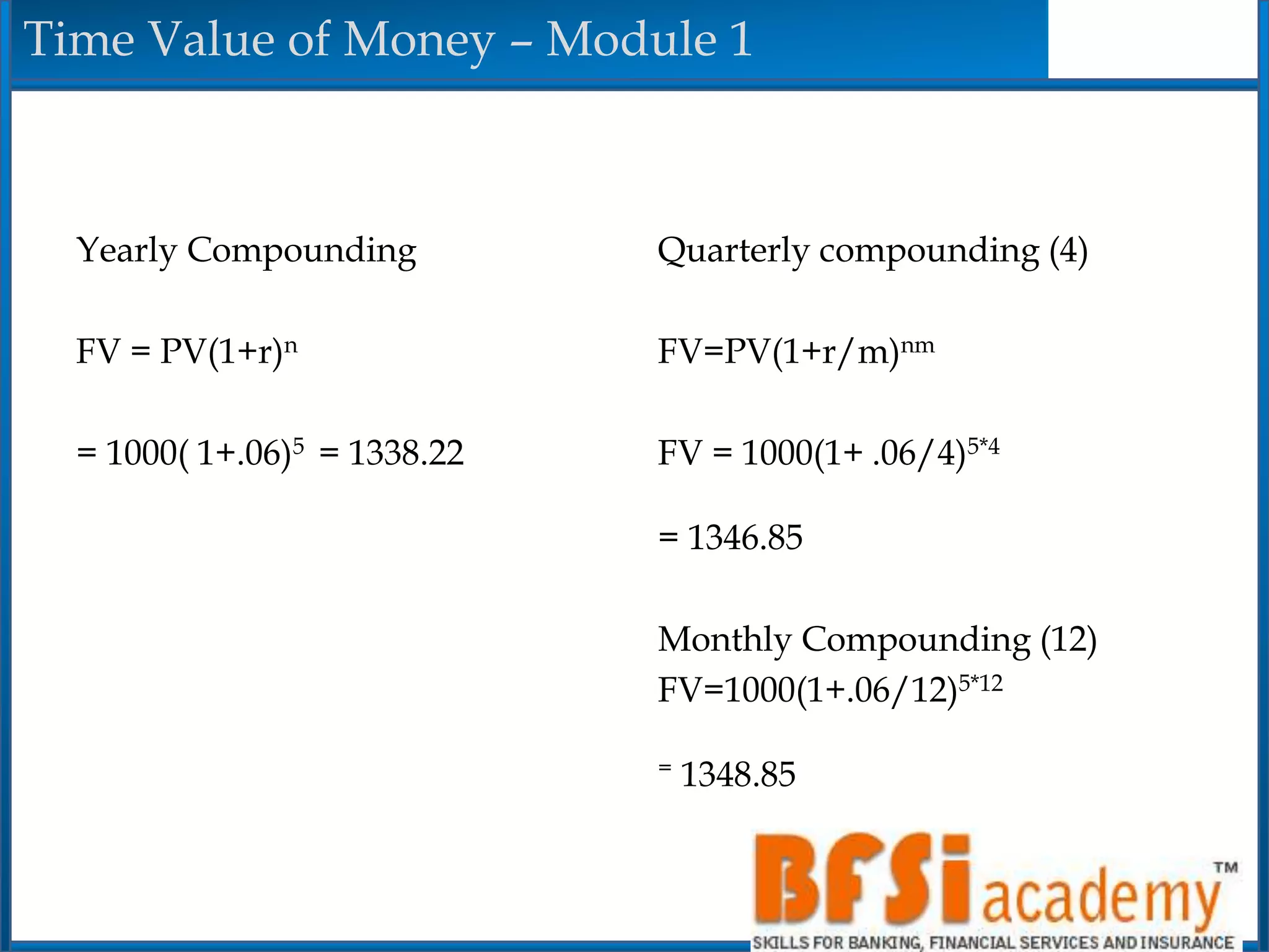 Time value of money | PPT