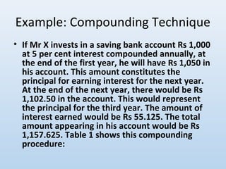 Time value of money | PPT