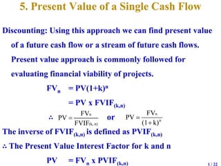 Time value of money   2