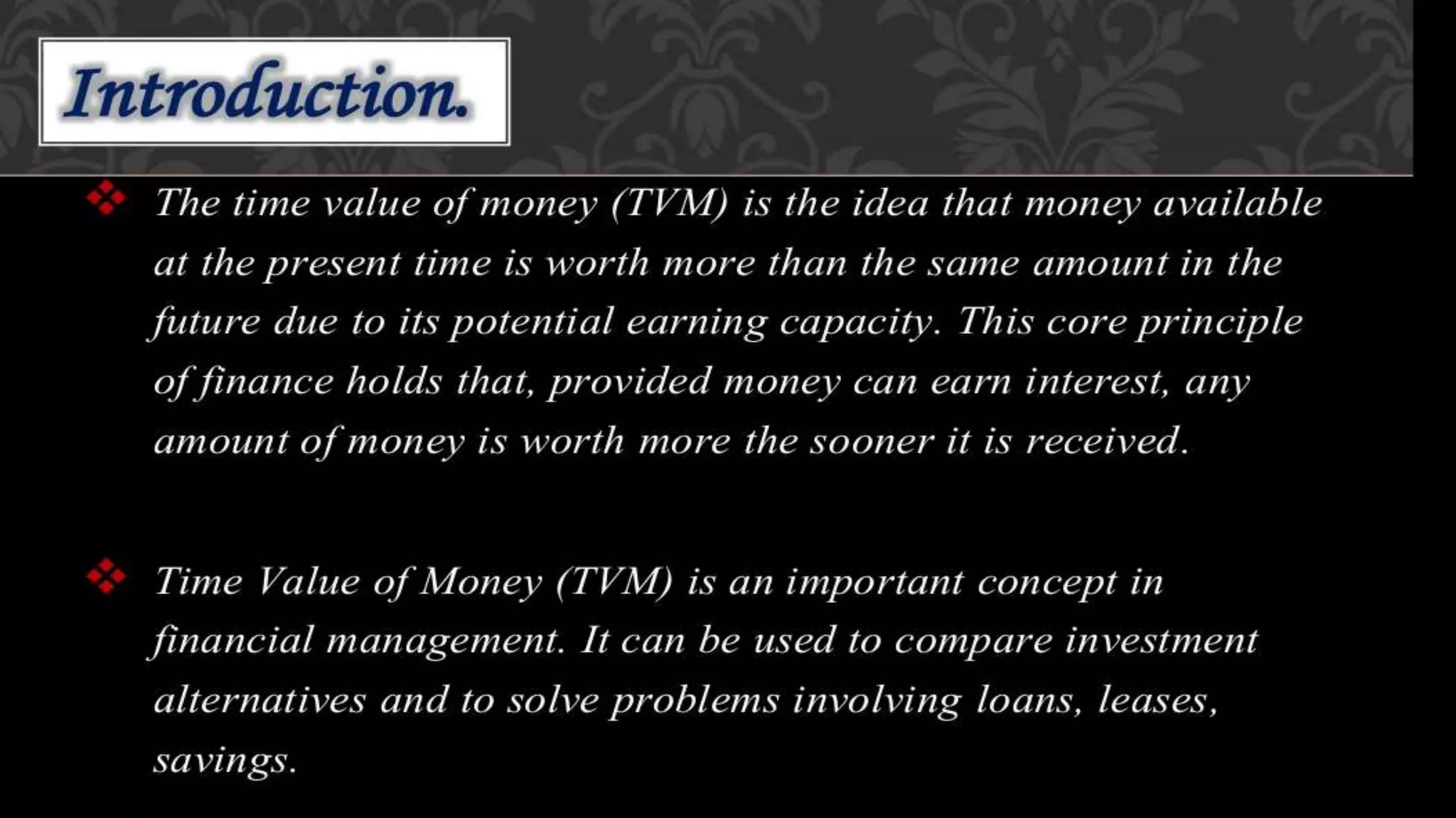 Time value of money | PPTX