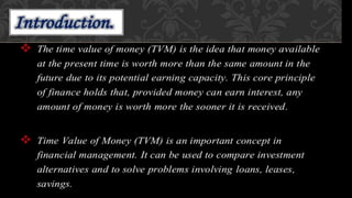 Time value of money | PPT