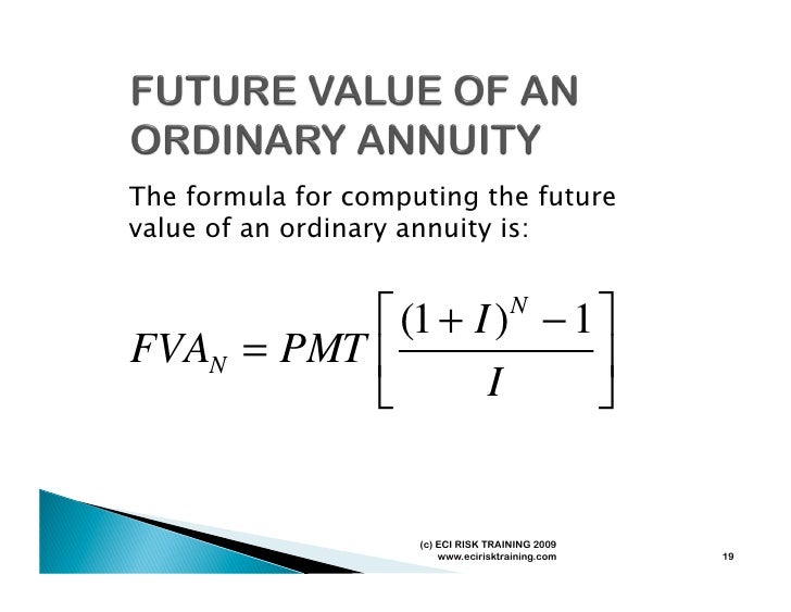 time value of money part 1 future value of an annuity