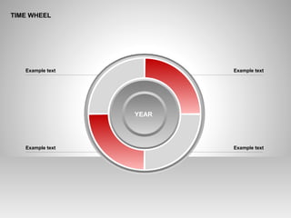 TIME WHEEL
YEAR
Example text
Example text
Example text
Example text
 