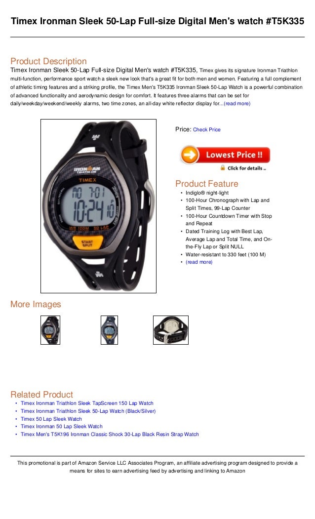 timex ironman triathlon 50 lap