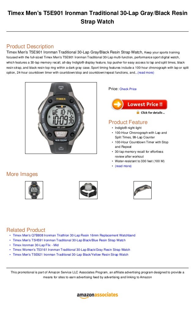 timex ironman t5e901