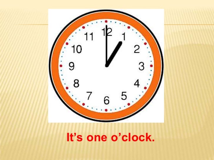 Презентація з англійської мови"What time is it?"
