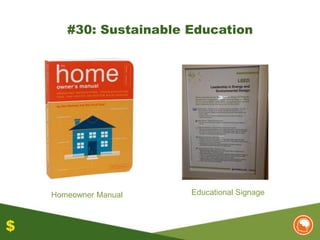 Sustainable Living Green Home Powerpoint Presentation