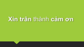Xin trân thành cảm ơn
 
