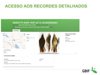 ACESSO AOS RECORDES DETALHADOS
 