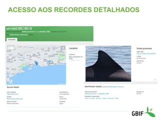 ACESSO AOS RECORDES DETALHADOS
 