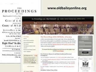 www.oldbaileyonline.org
 