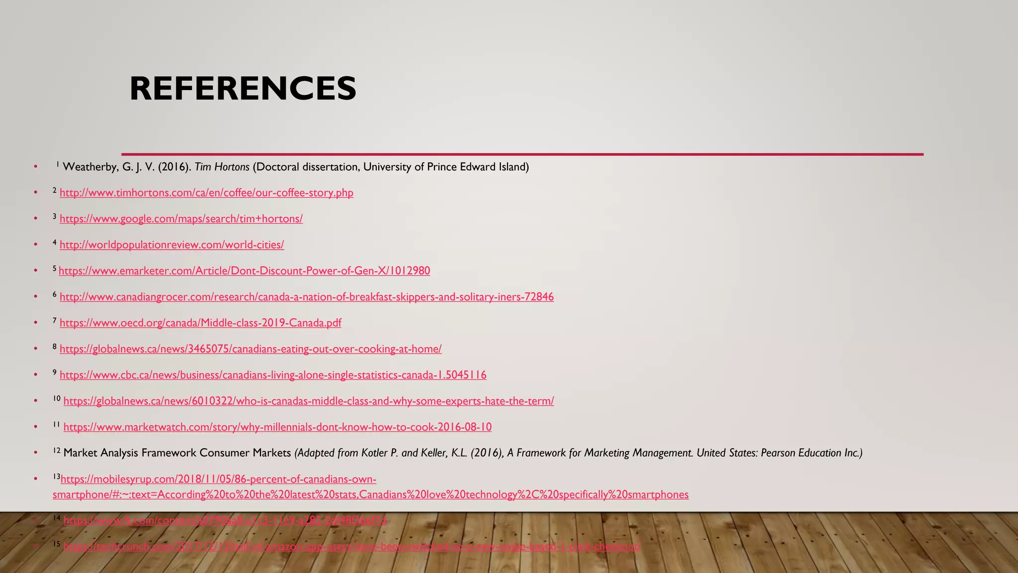 Tim hortons- Customer Personal and Segmentation | PDF | Food Industry ...