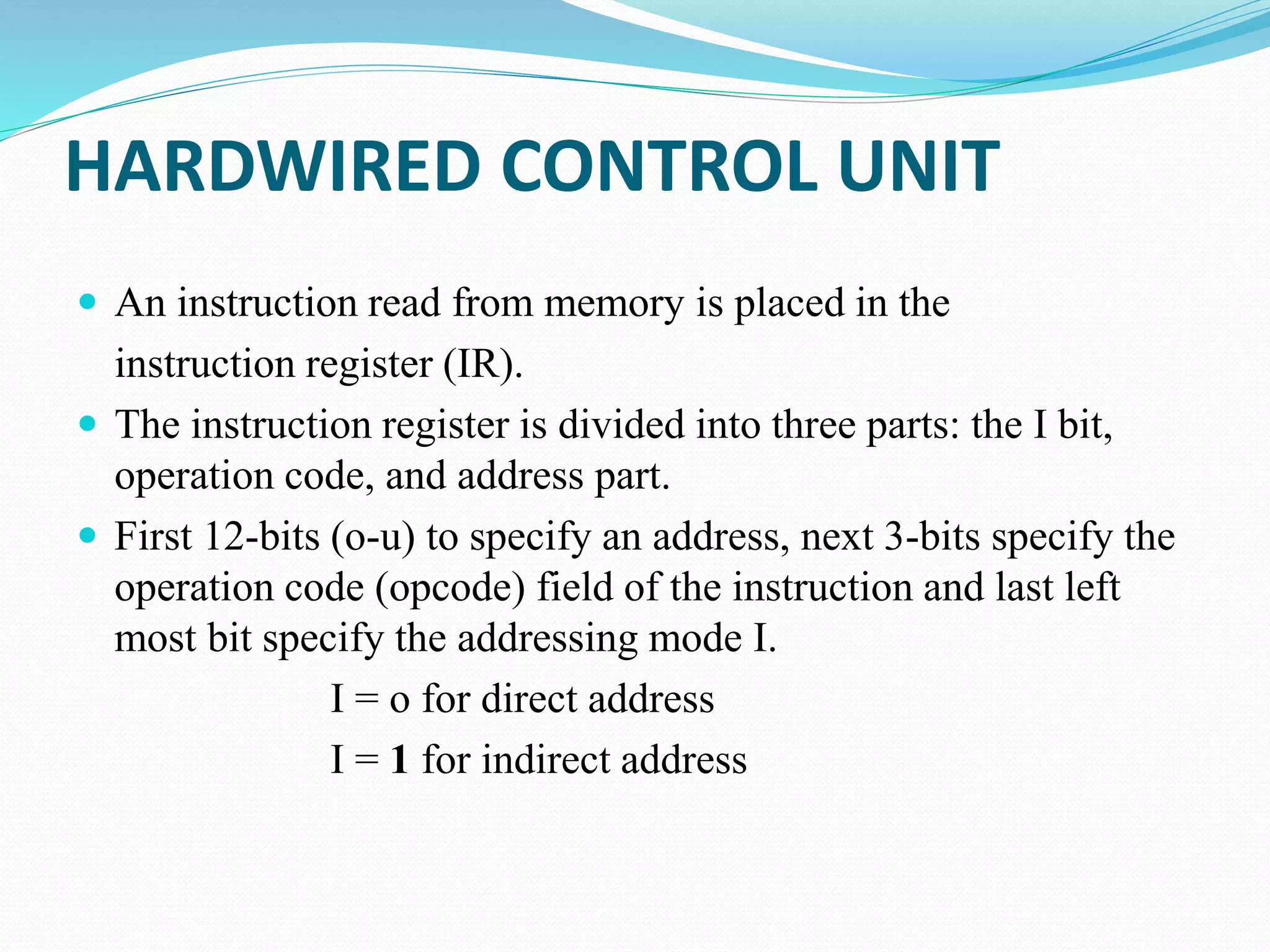 Timing and control | PPTX