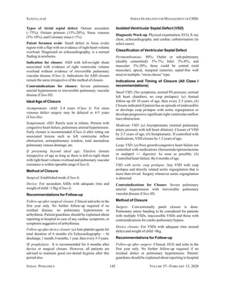 Timing of SURGERY IN CHD | PDF