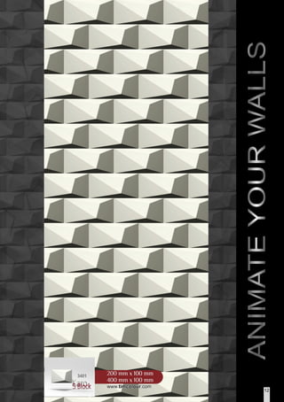 Tim 3d Tim 3D Wall Tiles Catalogue | PDF