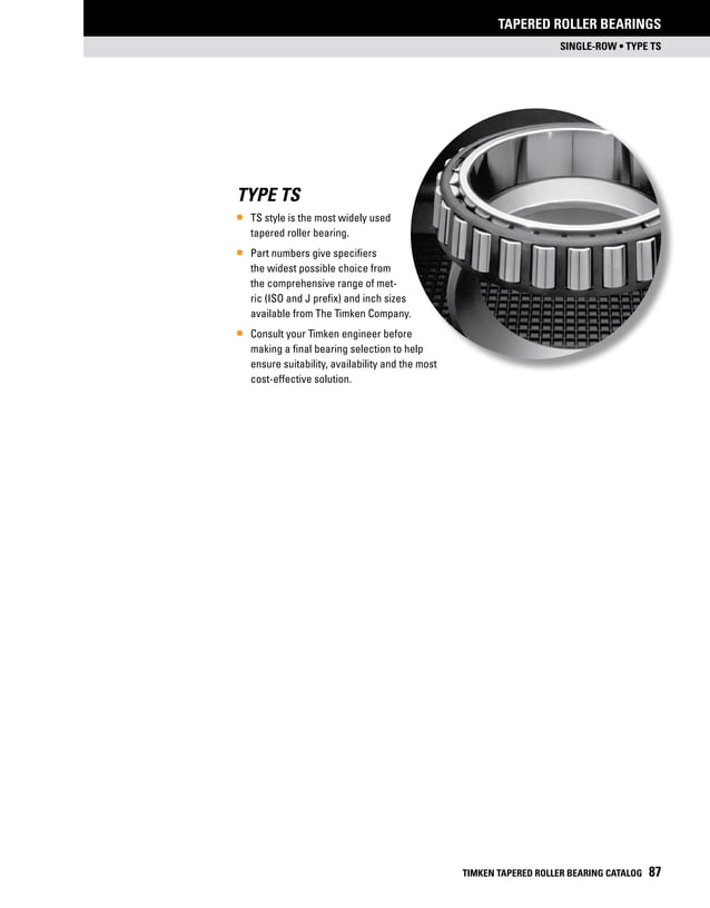 Timken taperedrollerbearingcatalog
