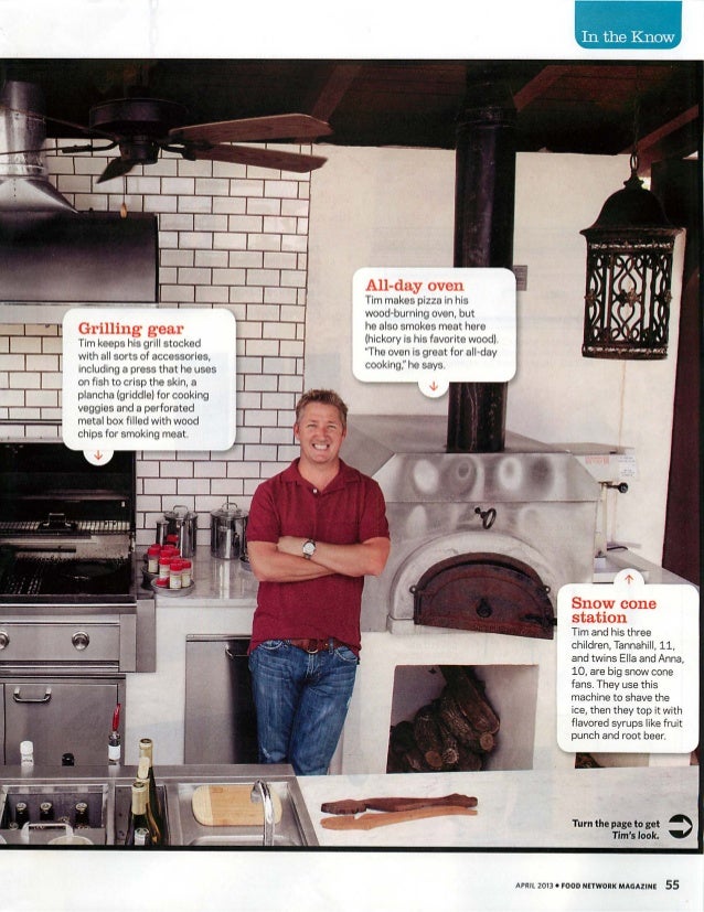 Chef Tim Love And His Cbo Food Network Magazine