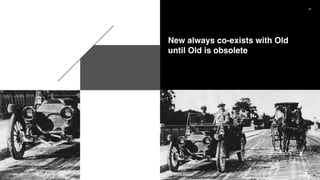 49
New always co-exists with Old
until Old is obsolete
 