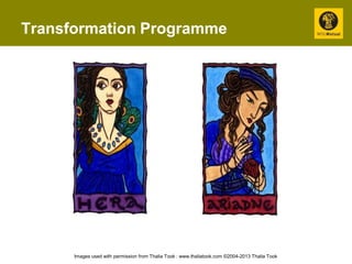 Transformation Programme 
Images used with permission from Thalia Took : www.thaliatook.com ©2004-2013 Thalia Took 
 