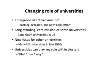 ,8&"71"7+%()$+(:+5"1/$%31'$3+
•  g1"/)"(<"*%7*4*c.3'/9*1'--'%(?*
  –  0"4<3'()@*/"-"4/<3@*4(9*(%G*c4&&$'<4;%(?*
•  %()b-.4(9'()@*<%/"*1'--'%(*%7*-%1"*,('#"/-';"-**
  –  4(9*N/4(.*,('#"/-';"-*'(*5=*
•  a"G*7%<,-*7%/*%.3"/*,('#"/-';"-*
  –  24(6*5A*,('#"/-';"-*'(*$4."*BWWe-*
•  5('#"/-';"-*<4(*&$46*V"6*/%$"*G'.3'(*<$,-."/-*
  –  D34.E*k%GE*D36E*
 