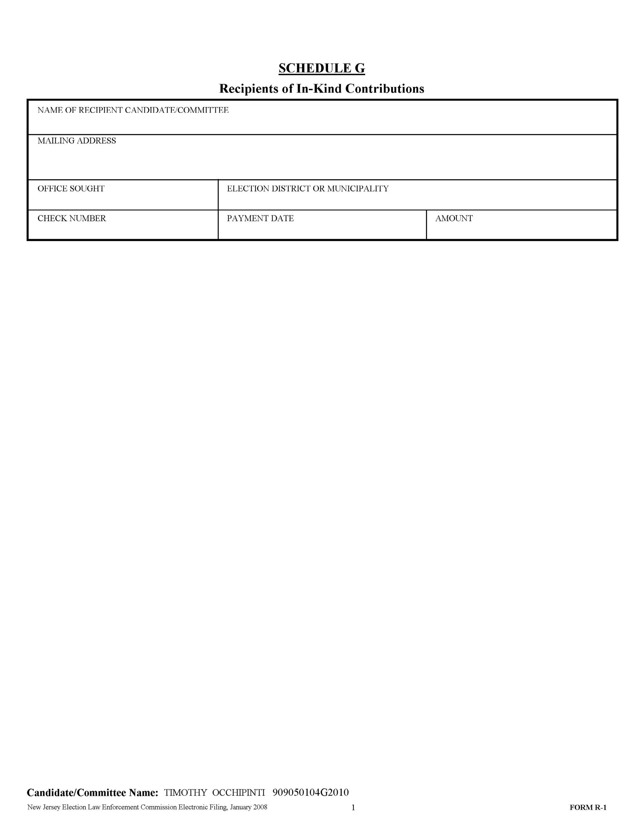 Tim Occhipinti Elec report 11-23-2010