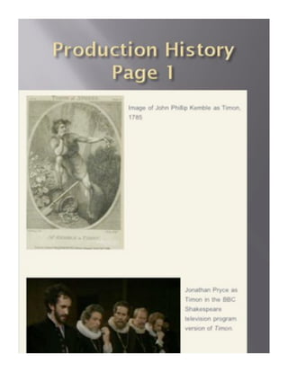 Timon character packet 