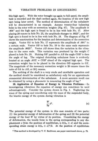 Vibration Engineering Problems Timoshenko: Vibration Problems in Engineering E-book Part-1 | PDF