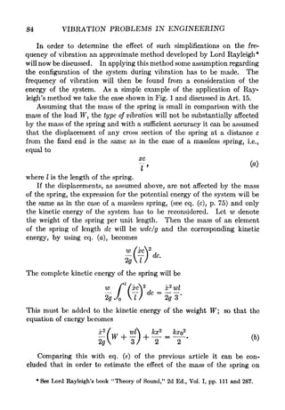 Vibration Engineering Problems Timoshenko: Vibration Problems in Engineering E-book Part-1 | PDF