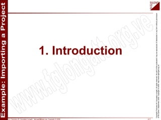 Dr. Francisco M. Gonzalez-Longatt, fglongatt@ieee.org .Copyright © 2009 3/17
CopyrightFranciscoM.Gonzalez-Longatt.Allrightsreserved.Nopartofthispublicationmaybereproducedofdistributedinanyformwithoutpermission
oftheauthor.September2009.Copyright©2009.http://www.fglongatt.org.ve
1. Introduction
 