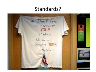 Where we want to be?