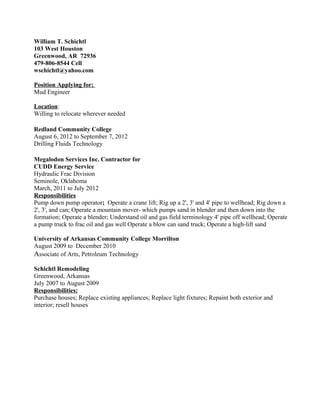 Tim resume 4 | DOC