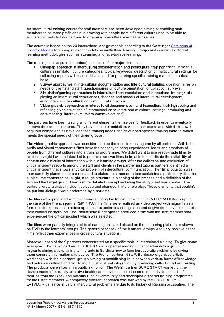 Successful Blended Learning Projects in 2006: Experiences in differen…