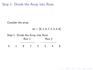 Understanding Tim Sort Algorithm | PDF