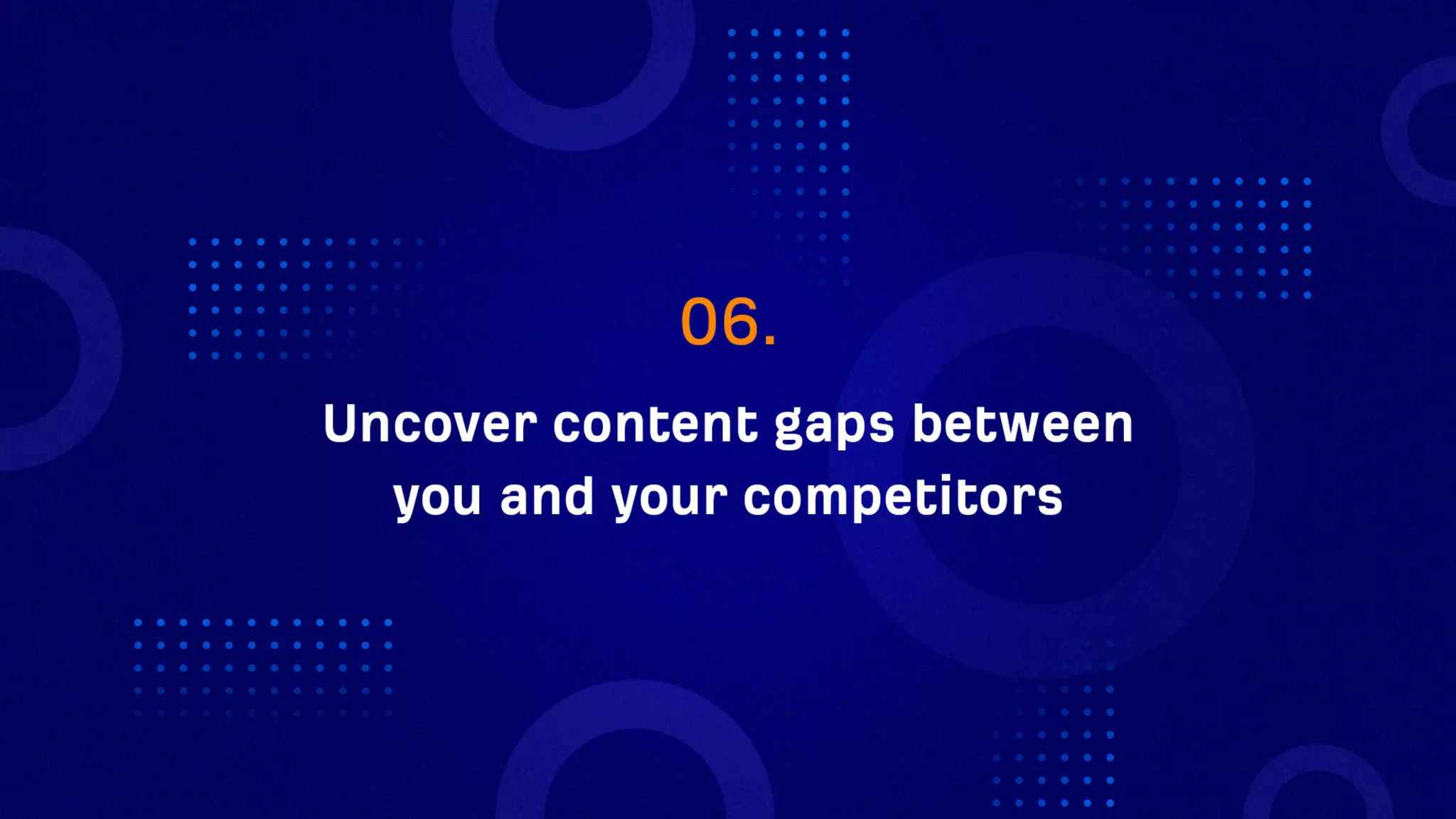 The secret to ranking #1: