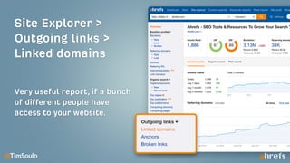 11 Things That ONLY Ahrefs Can Do