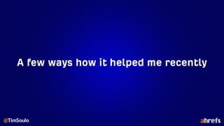 11 Things That ONLY Ahrefs Can Do