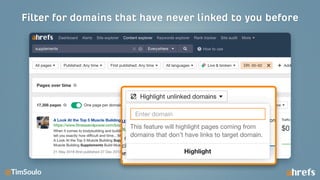 11 Things That ONLY Ahrefs Can Do