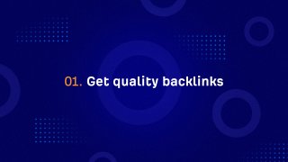 The secret to ranking #1:
 